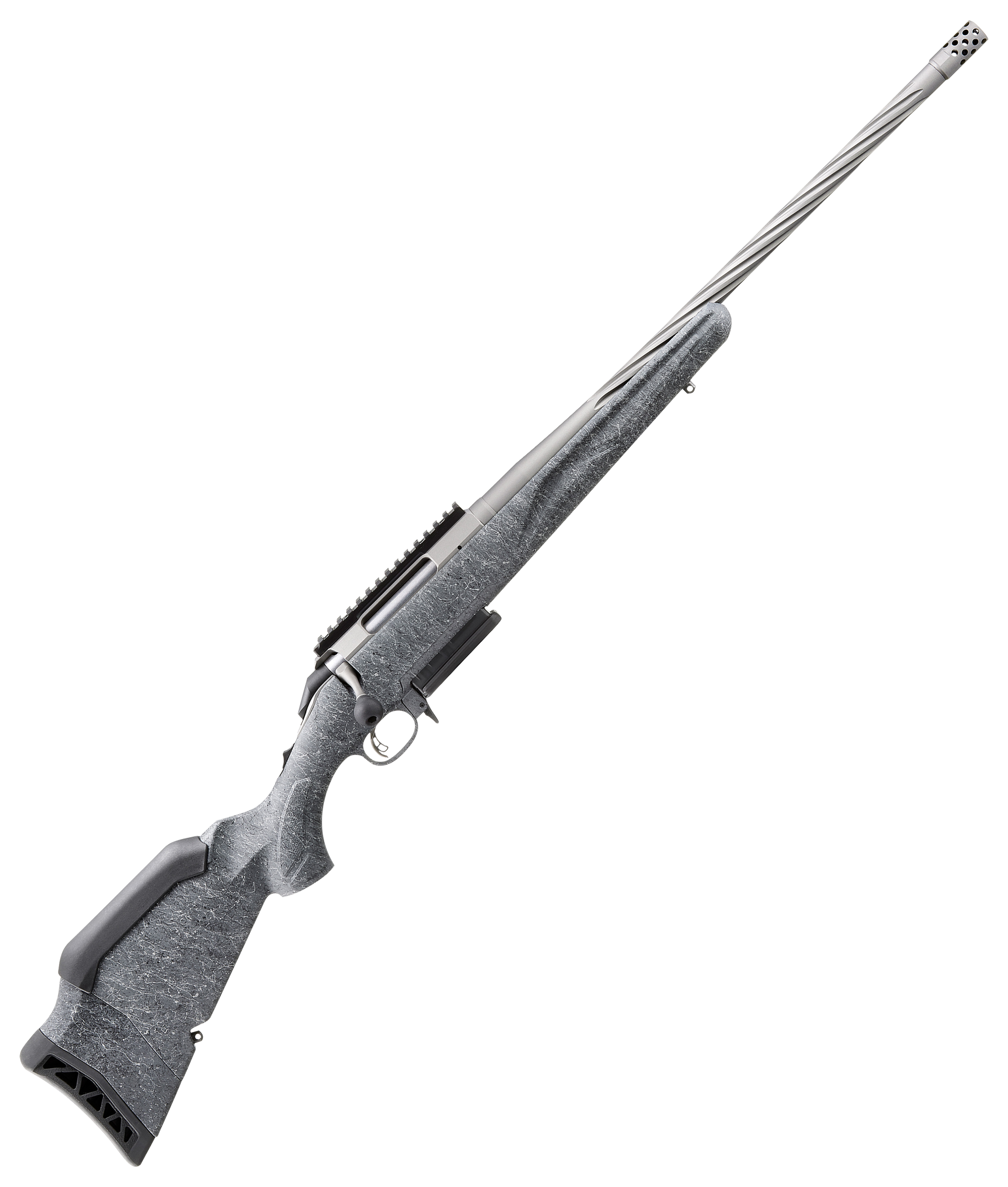 Ruger American Gen II Bolt-Action Centerfire Rifle with Spiral Fluted ...